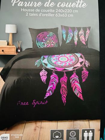 Parure de couette Free Spirit 240x220 neuve