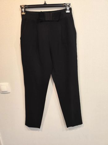 Pantalon carotte noir