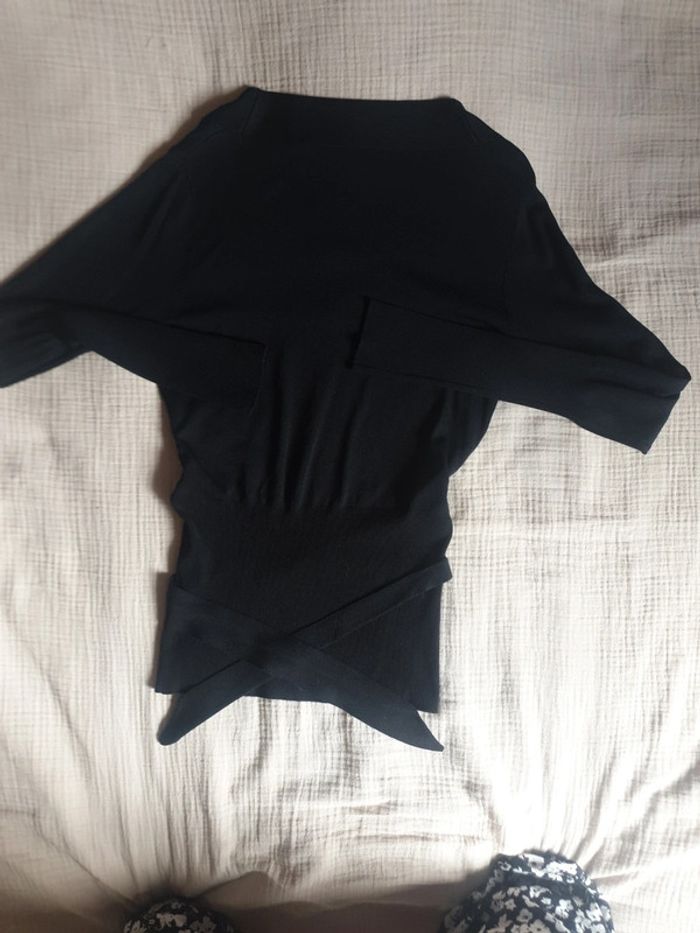 Pull noir Phildar. - photo numéro 6