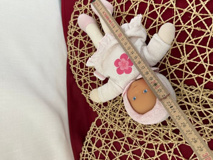 Doudou poupée bébé Mademoiselle rose COROLLE - photo numéro 3