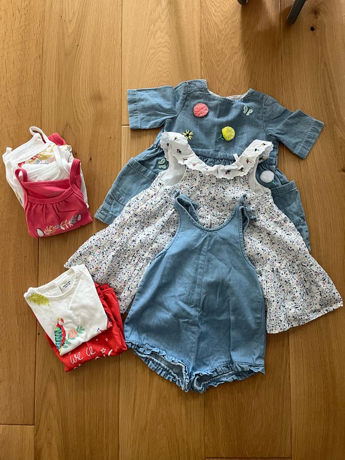 Lot vêtements bébé 9 mois été