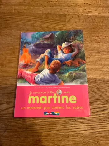 Livre Je commence à lire avec Martine un mercredi pas comme les autres