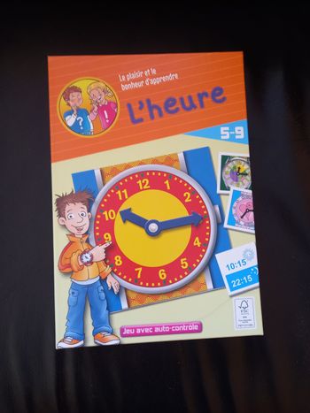 Jeu pour apprendre l'heure 