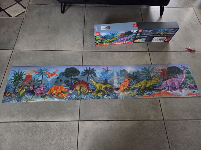 Puzzle hape Dinosaure Phosphorescent