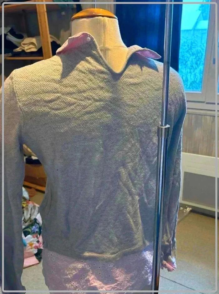 Tres jolie pull chemise taille 40 - photo numéro 7