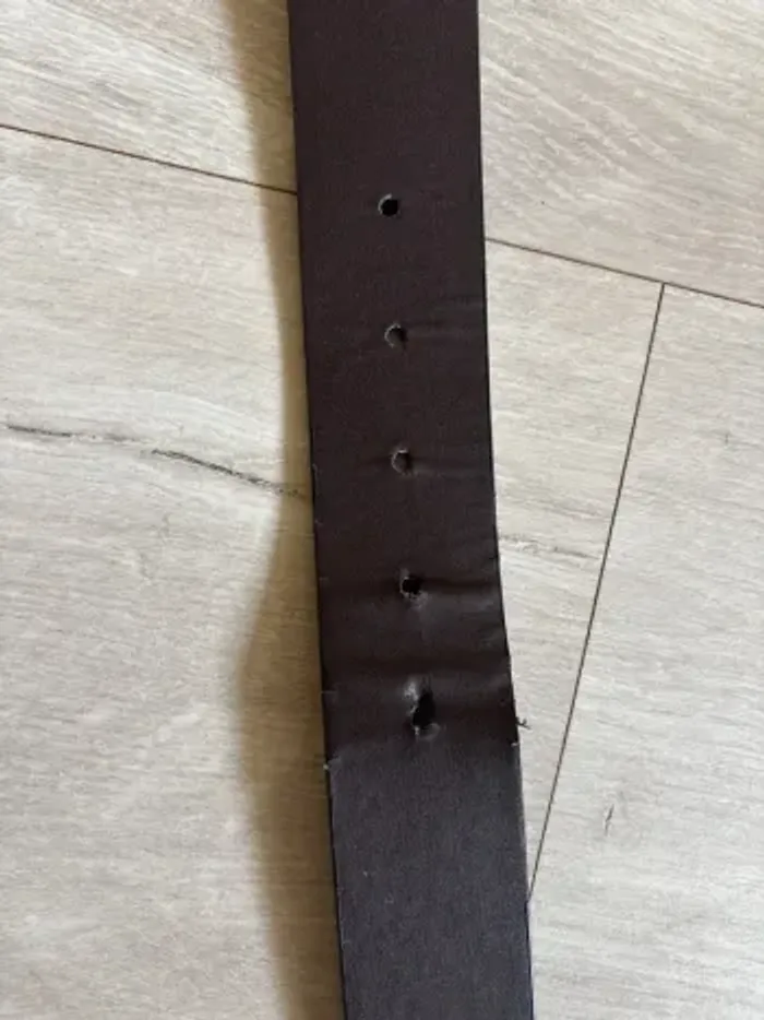 Ceinture cuir réversible noir marron - photo numéro 10