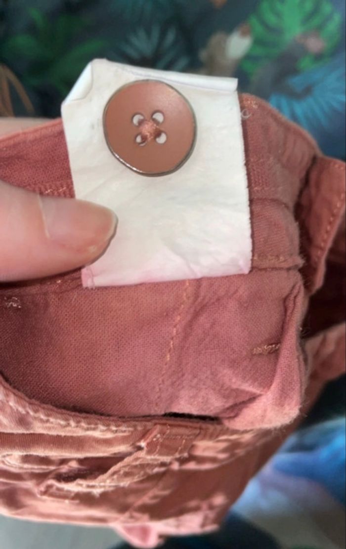 Promod - Short en coton - Taille 36 - Corail/Rose Terracotta - photo numéro 3