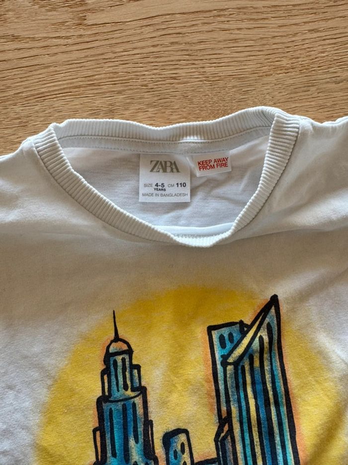 T-shirt Zara 5 ans - photo numéro 3