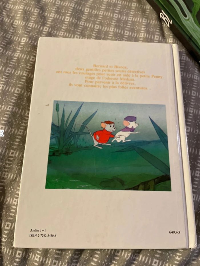Livre Disney Bernard et Bianca - photo numéro 2