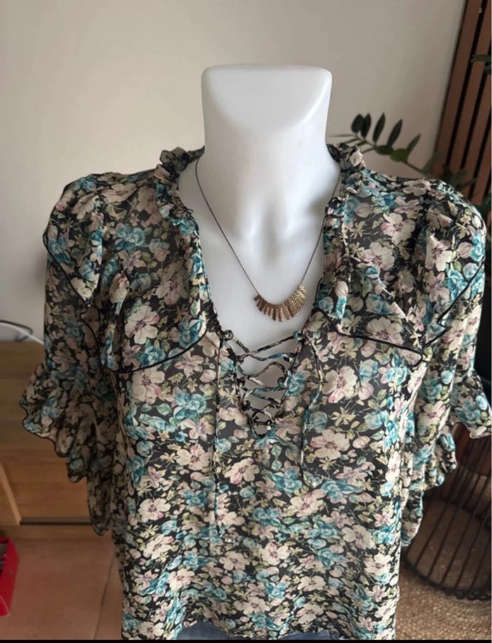Blouse légère manches courtes - photo numéro 4