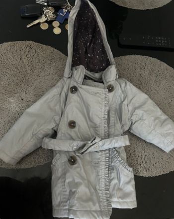 Veste grise argenté