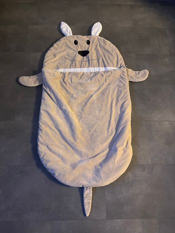 Sac couchage enfant lapin tout doux 