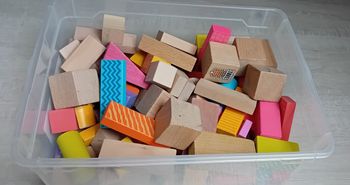 Cubes en bois