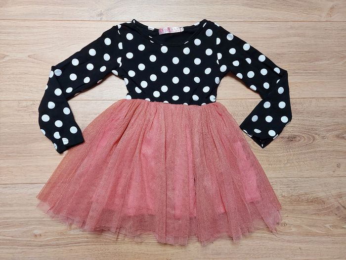 Robe en tule à pois - photo numéro 1