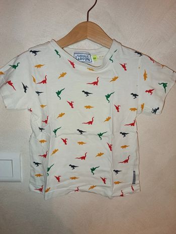Tee shirt la fabrique des garçons taille 4 ans neuf