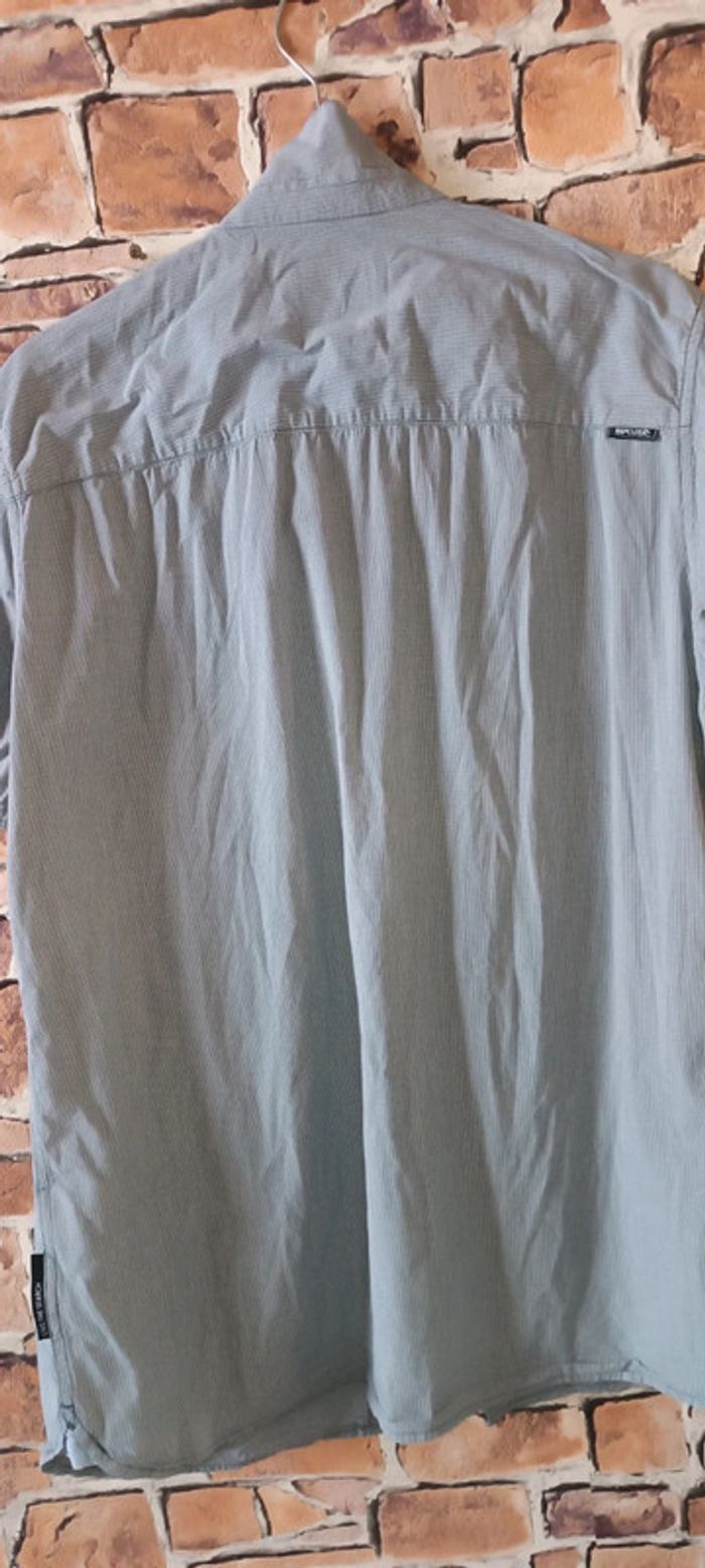 Chemise à carreaux gris Ripcurl - photo numéro 4