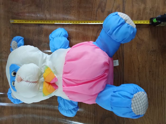 Peluche ours en toile de parachute - photo numéro 4