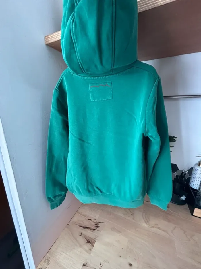 Sweat à capuche épais vert Brésil • Teddy Smith • 12 ans - photo numéro 8