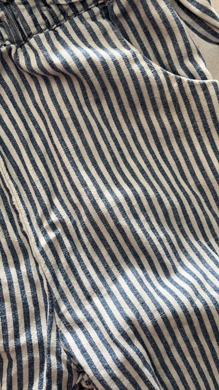 Pantalon leger à rayures - photo numéro 2