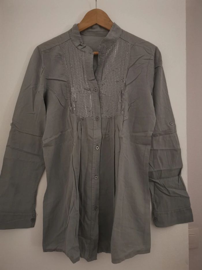 Chemise grise