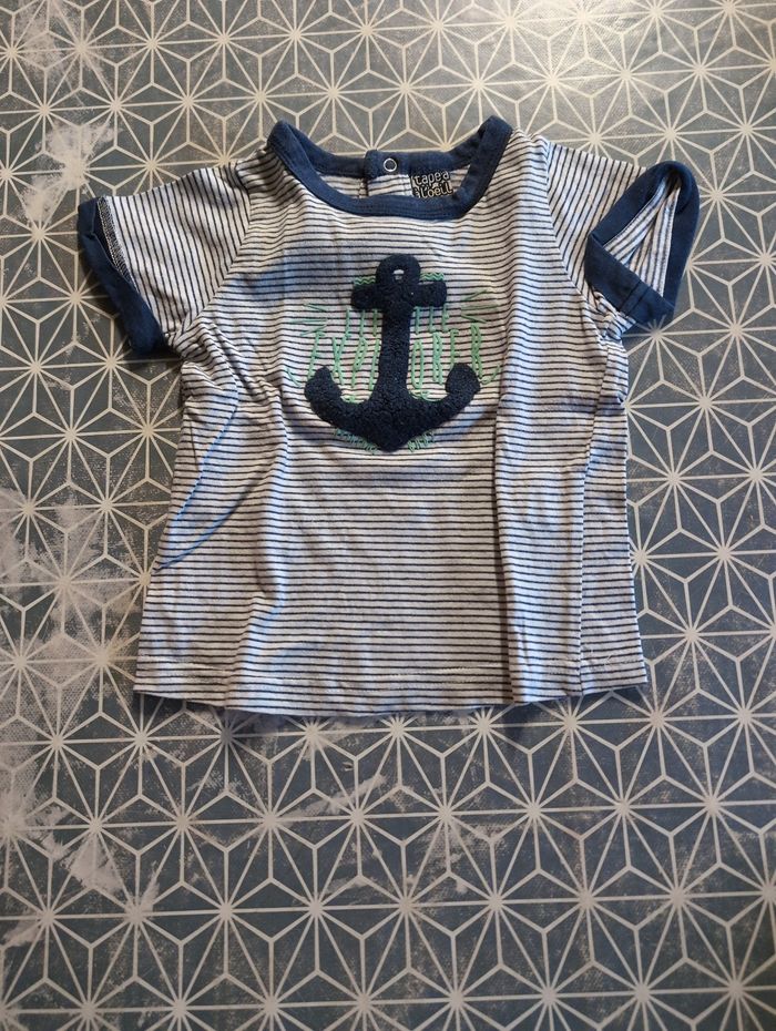 T-shirt garçon 6 mois