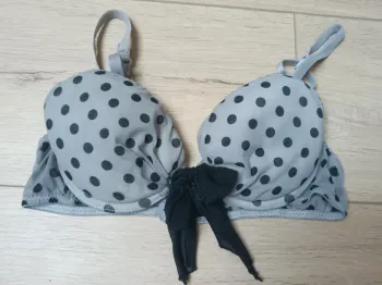 Soutien gorge à pois