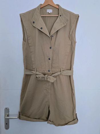 Combi short beige