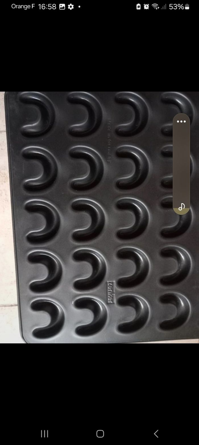 Lot 2 moules à pâtisserie Zenker - photo numéro 2