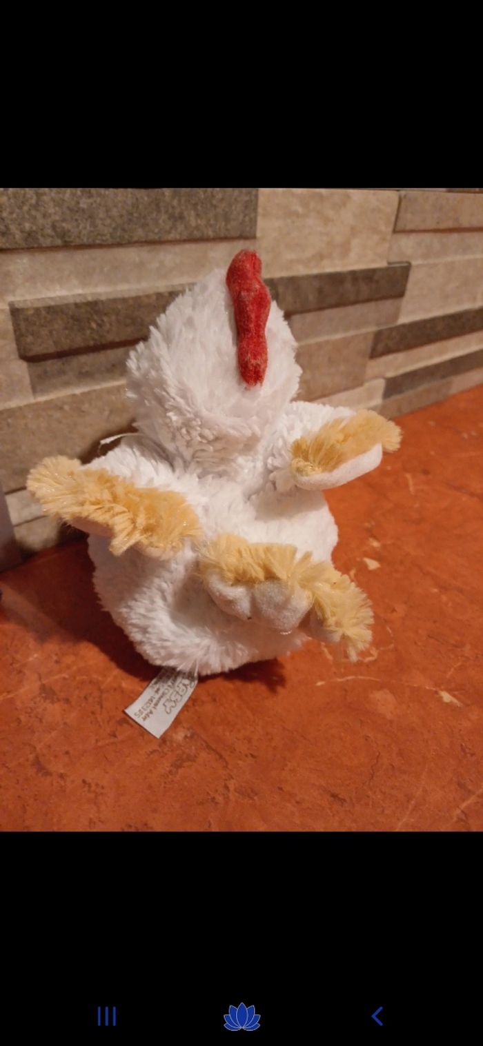 Peluche poule - photo numéro 3
