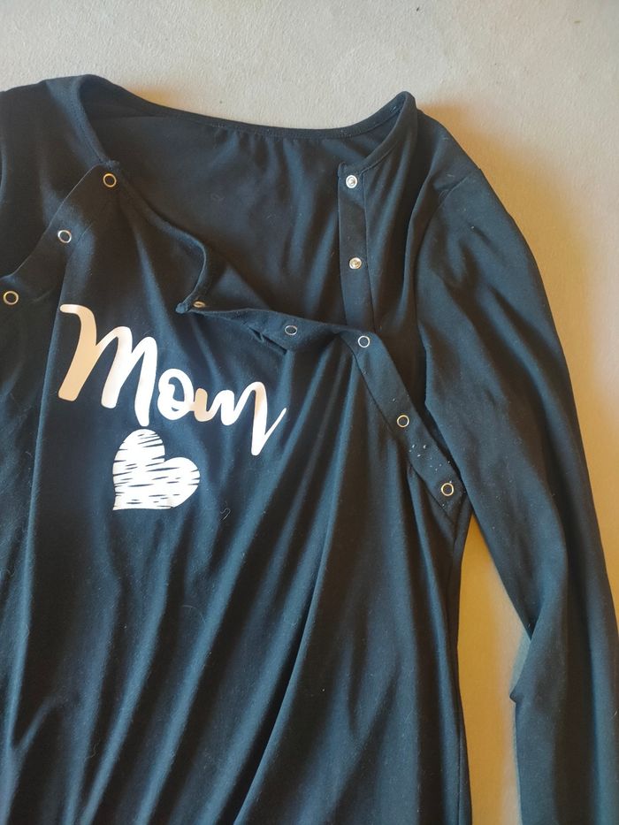 pantalon grossesse + haut et pyjama allaitement offert - photo numéro 5