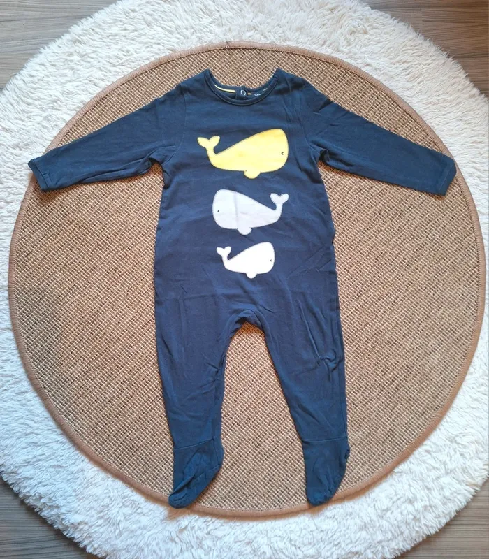Pyjama léger garçon obaïbi 18 mois