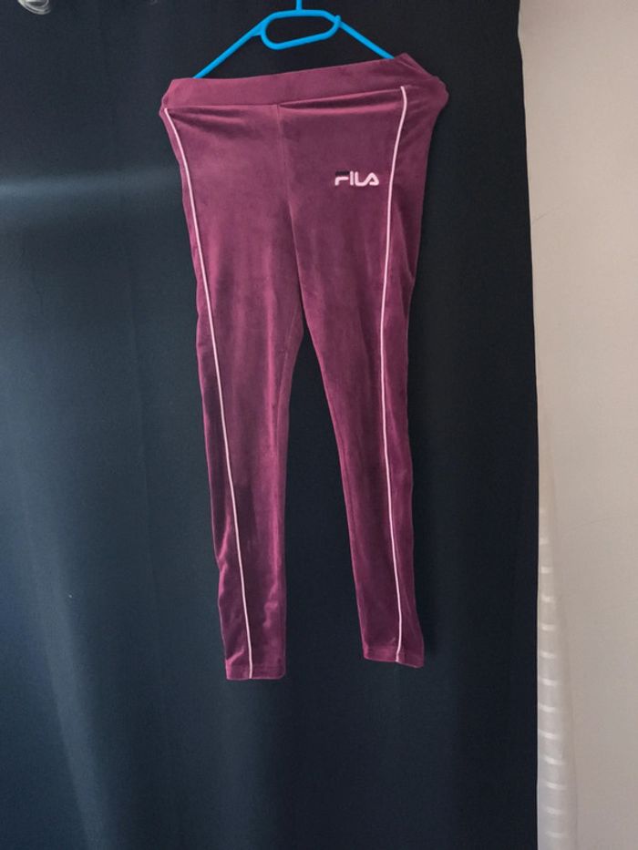 Jogging fila velours