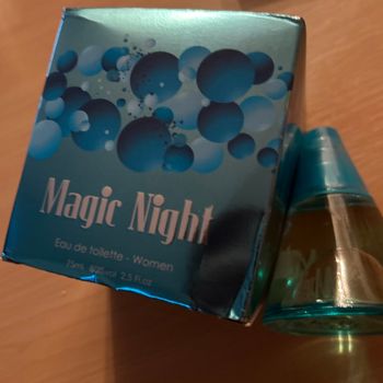 1 parfum magic nights bleu femme neuf