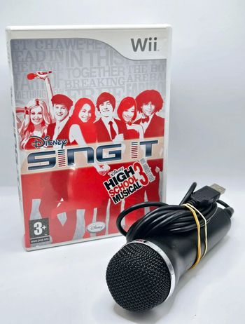 Nintendo Wii # Sing it Hight School Musical 3 + Micro #
