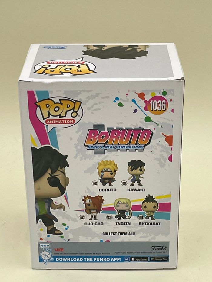 Figurine Funko Pop Boruto Naruto Next Gen Kawaki Spécial Edition N•1036 neuf - photo numéro 2