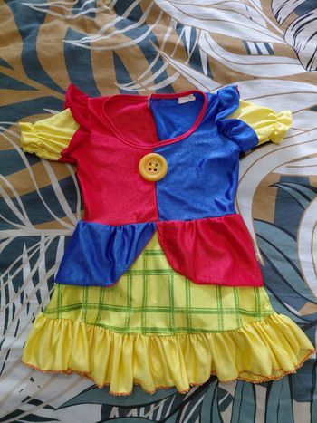 Déguisement robe clown