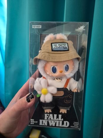 Popmart labubu fall in wild