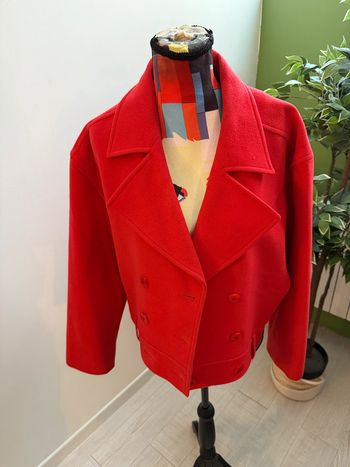 Caban en laine et cachemire Un Jour Ailleurs Taille 42