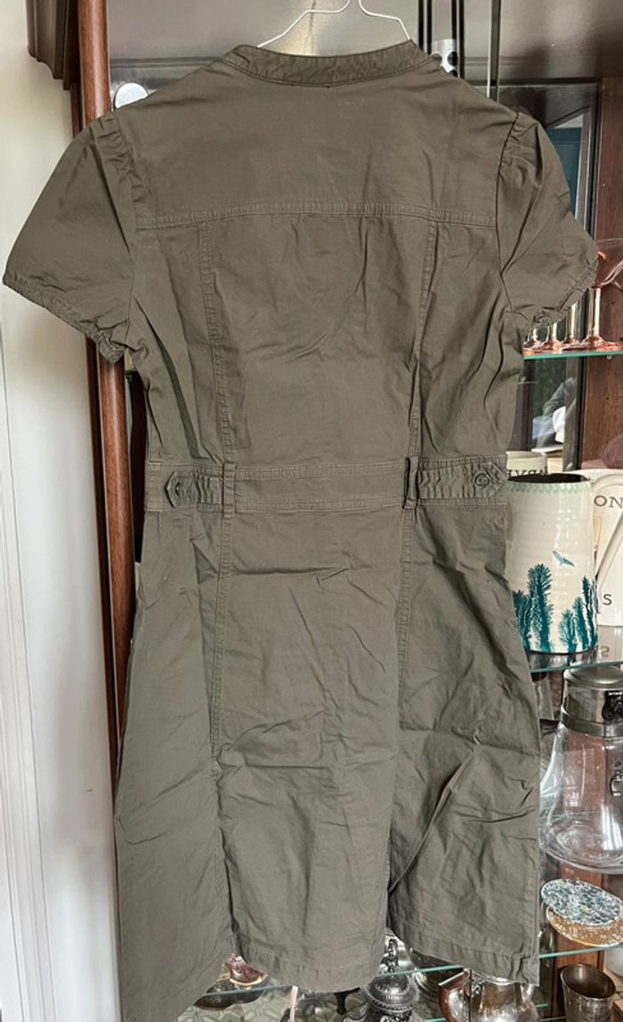 Robe kaki Mango T. L - photo numéro 2