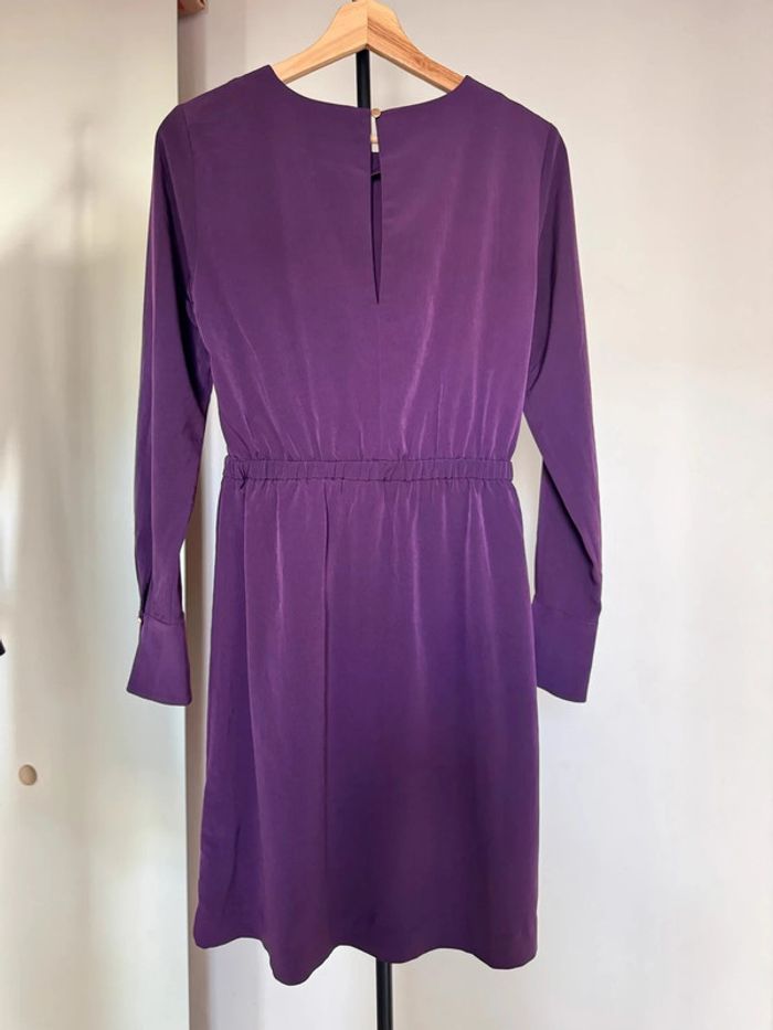Robe à manches longues violet 40 H&M - photo numéro 7