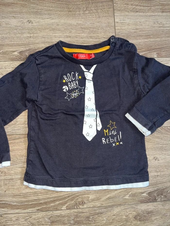 Haut manches longues 24 mois