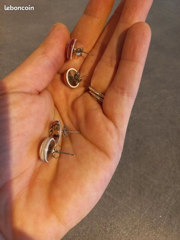 Boucles d'oreilles Minnie - photo numéro 4