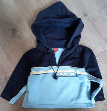 Sweat à capuche tex 3ans