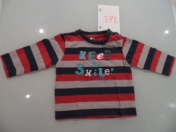 t-shirt 9 mois manche longue orchestra