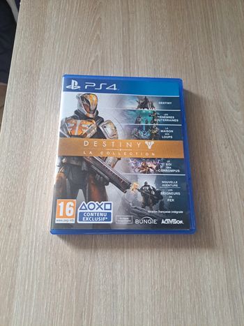 Jeu ps4 destiny la collection