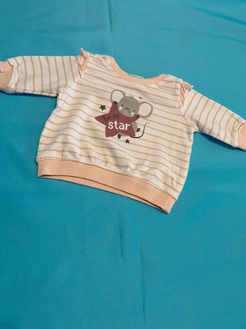 Pull fille 1/3 mois 56cm