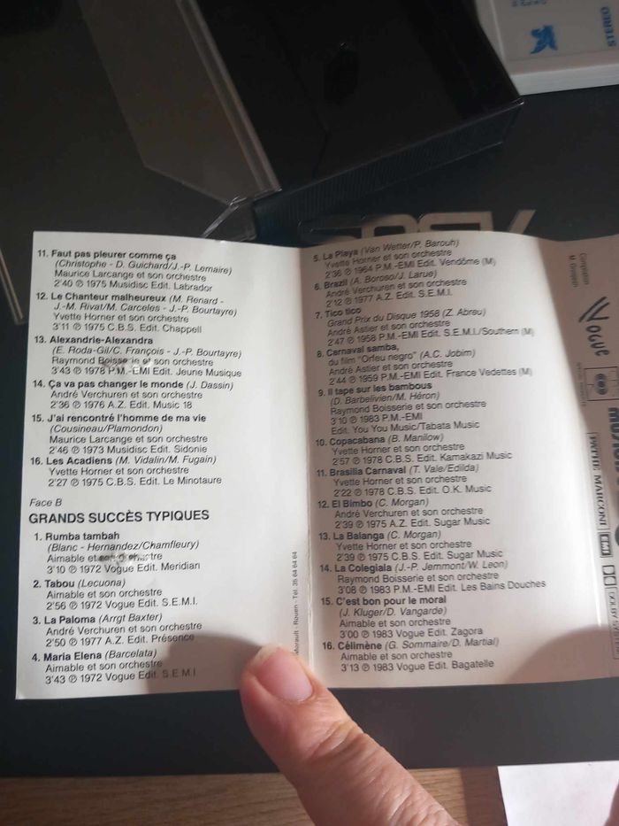 Cassette audio 50 ans de succès à l'accordéon - photo numéro 5