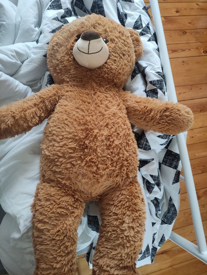 Grande peluche ours