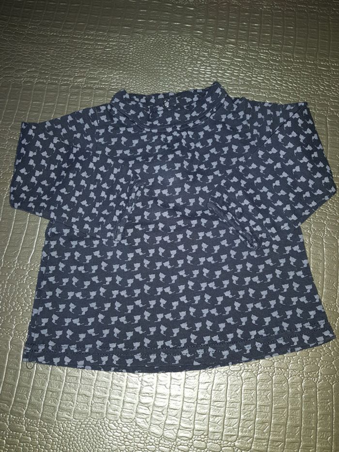 Lot de 2 t-shirts 9 mois Tape à l'oeil - photo numéro 3