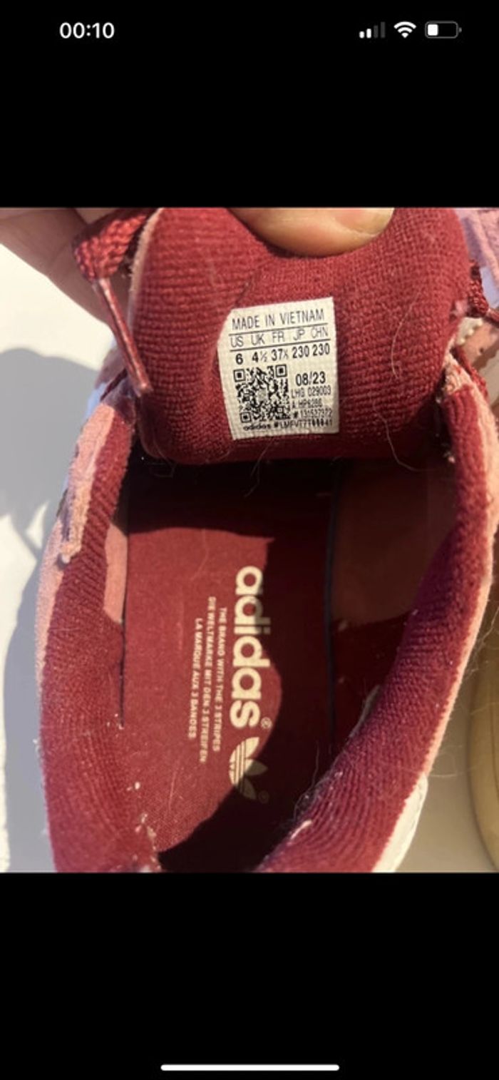 Baskets adidas campus  37.5 - photo numéro 5